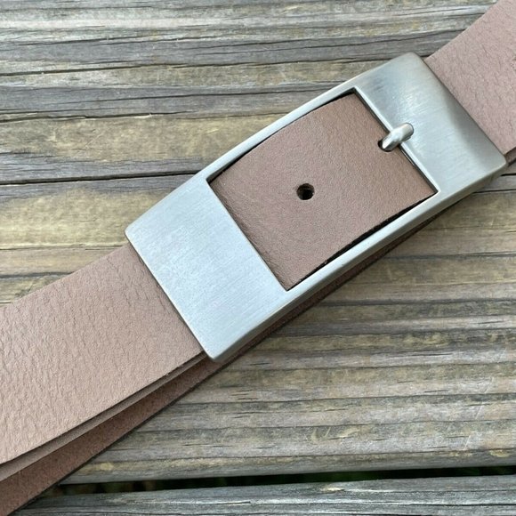 BERND GOTZ Belt Tan Genuine Leather German Made Waistband Size 30-31 inches - Picture 4 of 11
